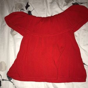 Off the shoulder blouse